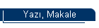 Yazı, Makale